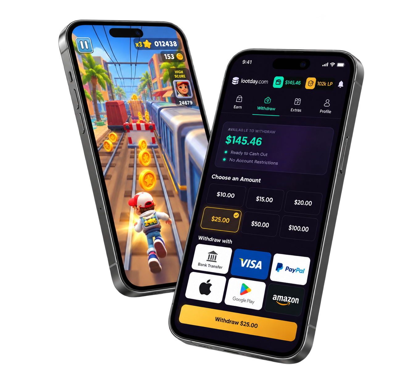 Lootday app preview
