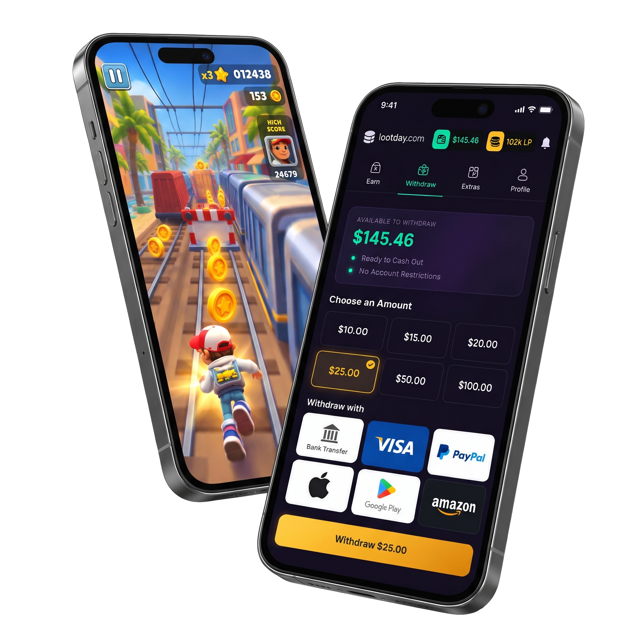 Lootday app preview