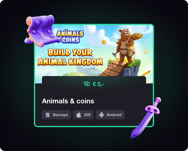 play games to earn rewards